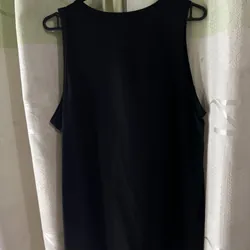 Áo tanktop ( áo ba lỗ form dài ) màu đen  590376