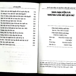 NHÀ NGUYỄN VÀ NHỮNG VẤN ĐỀ LỊCH SỬ - Tác giả LÊ NGUYỄN 1027746