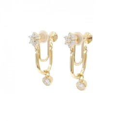 K18YG Bông tai kim cương 0.80CT - Hàng hiệu Chính hãng 873303