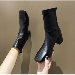 Boot nữ cổ thấp đế 5p 28075