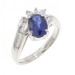 Nhẫn Sapphire 18KWG - Hàng hiệu Chính hãng