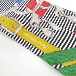 【Sản phẩm chưa sử dụng】Khăn quàng cổ Hermès MORS A JOUETS CHEMIES Twilly 063419S 624261