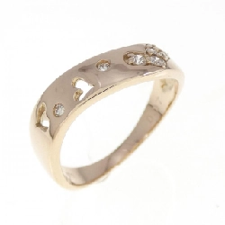 Nhẫn kim cương hình trái tim K18PG 0.07CT