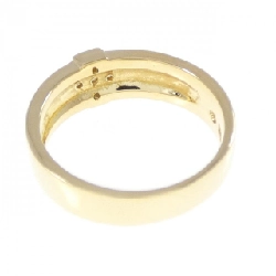 Nhẫn kim cương K18YG hình chữ thập 0.03CT - Hàng hiệu chính hãng 852191