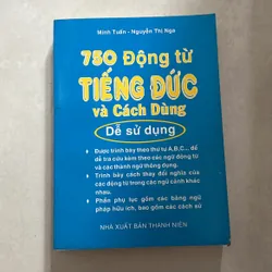 750 Động từ Tiếng Đức và cách dùng - Minh Tuấn - 2000s