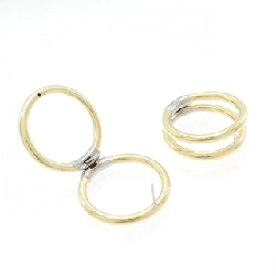 Bông tai 750YG/750WG - Hàng hiệu Authentic 867791