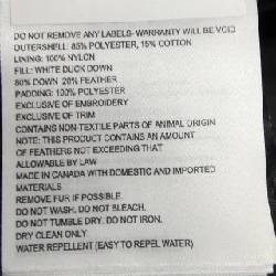 Áo khoác lông Canada Goose 2580LA ROSSCLAIR - Hàng hiệu Authentic 808694