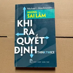 Những sai lầm khi ra quyết định
