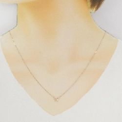 K10PG Ruy băng Dây chuyền kim cương - Hàng hiệu Chính hãng 855983