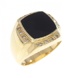 Nhẫn Onyx K18YG - Hàng hiệu Chính hãng