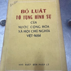 Bôj luật tố tụng hình sự của nước Cộng Hoà Xã Chủ Nghĩa VN 