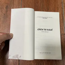 Cách ta nghĩ - John Dewey  (t4) 1003011