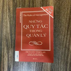 Những quy tắc trong quản lý- sách bỏ túi