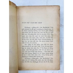 lời cố quận và lễ hội tháng ba - Martin Heidegger ( in lần nhất có chữ ký tác giả ) 128092