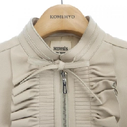 【Mã giảm giá】Áo khoác da HERMES 639222