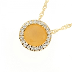 Dây chuyền đá mặt trăng 18KYG/K18YG - Hàng hiệu Authentic 858968