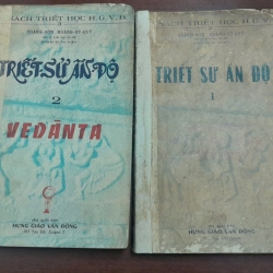 TRIẾT SỬ ẤN ĐỘ  (Tập 1+ 2)