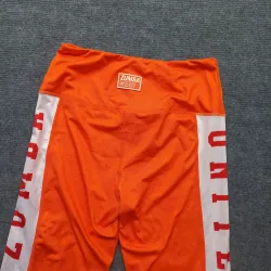 Quần thể thao dài tập thể dục màu cam 933369