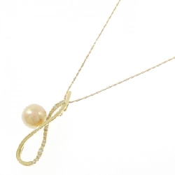 K18YG Ngọc trai trắng 10mm - Hàng hiệu Authentic 857816