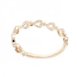 Nhẫn kim cương K10PG hình trái tim 666920