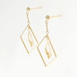 K18YG Bông tai - Hàng hiệu Authentic 869531