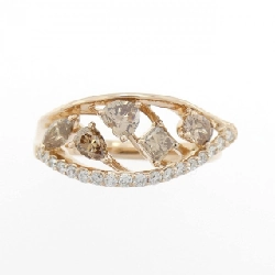 Nhẫn kim cương K18PG 1.08CT 666349