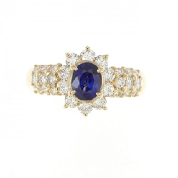 Nhẫn Sapphire K18YG 0.62CT 673093