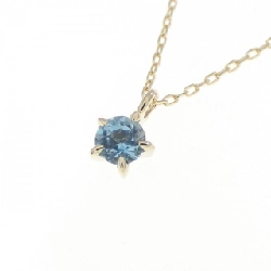 K10YG Ngôi sao Blue Topaz Dây chuyền - Hàng hiệu Chính hãng 856030