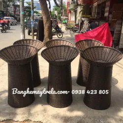 Giỏ mây nhựa trưng trái cây hoa quả 716577