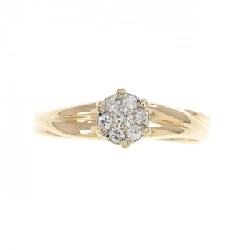 Nhẫn kim cương K18YG - Hàng hiệu Authentic 854855