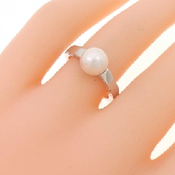 Nhẫn ngọc trai Akoya K18WG 7mm - Hàng hiệu Authentic 854696