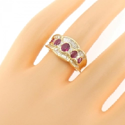 Nhẫn Ruby K18YG 0.83CT - Hàng hiệu Chính hãng 850063