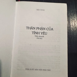 Thân phận của tình yêu (bìa cứng) 462341