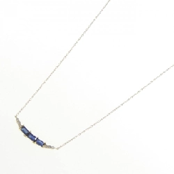 K18YG Sapphire Necklace 0.33CT - Hàng hiệu Authentic 863641