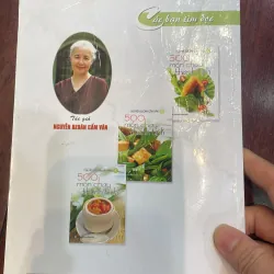 500 món chay thanh tịnh - Nguyễn dzoãn cẩm vân - - sách nấu ăn  1037353