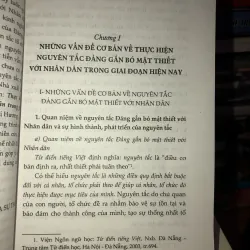Thực hiện nguyên tắc Đảng gắn bó mật thiết với Nhân dân trong giai đoạn hiện nay 758257