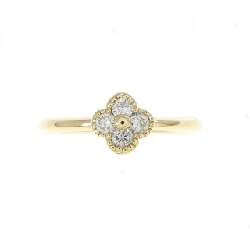 Nhẫn kim cương hoa K18YG 0.17CT - Hàng hiệu Authentic 851167