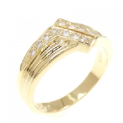 Nhẫn kim cương K18YG 0.15CT