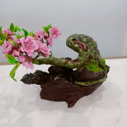 HOA ĐÀO BONSAI ĐẤT SÉT 799553