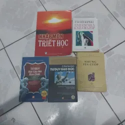 Combo nhập môn triết, anh em nhà karamazov, cẩm nang tư duy, những tên cướp  928769