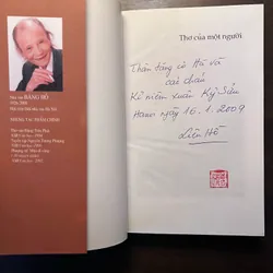 Băng Hồ - Thơ của một người (kèm chữ ký tặng) 606265