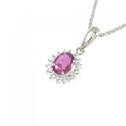 Dây chuyền ruby PT900/PT850 0.41CT - Hàng hiệu chính hãng 856640