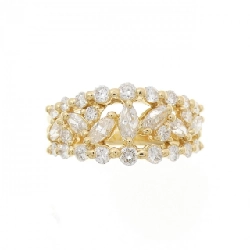 Nhẫn kim cương K18YG 1.35CT - Hàng hiệu Authentic 854373