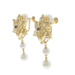 Bông tai ngọc trai Akoya Mikimoto 665450