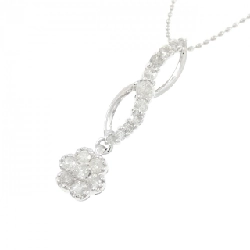 PT900/K18WG Hoa Hồng Kim Cương Dây Chuyền 0.55CT - Hàng hiệu Chính hãng 848464