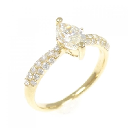 Nhẫn kim cương K18YG 0.82CT - Hàng hiệu Authentic