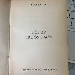 HỒI KÝ TRƯỜNG SƠN - NHIỀU TÁC GIẢ 572013