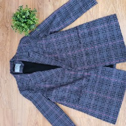 Áo Blazer caro kẻ sọc 46700