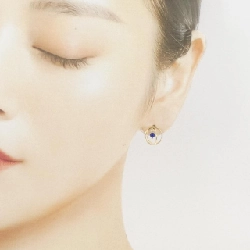 K18YG Lapis Lazuli Bông Tai - Hàng hiệu Chính hãng 867996