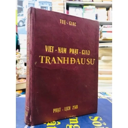 Việt Nam tranh đấu sử - Tuệ Giác ( sách đóng bìa còn bìa gốc )